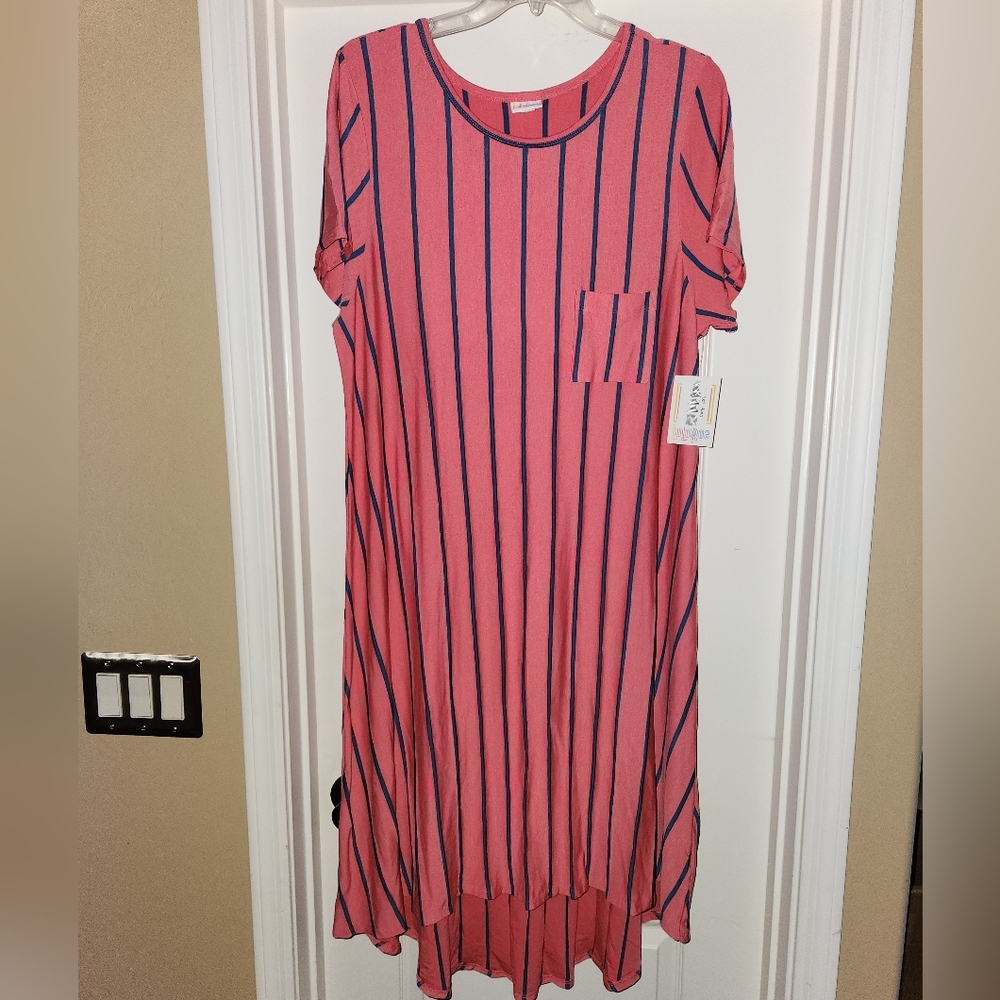 LuLaRoe Carly Dress 3XL